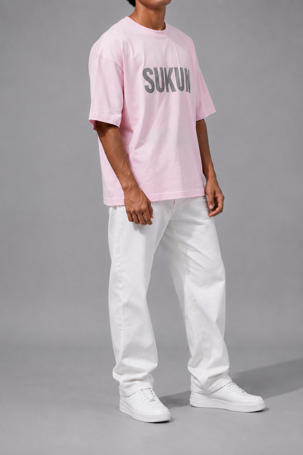 SUKUN Tee — Light Pink