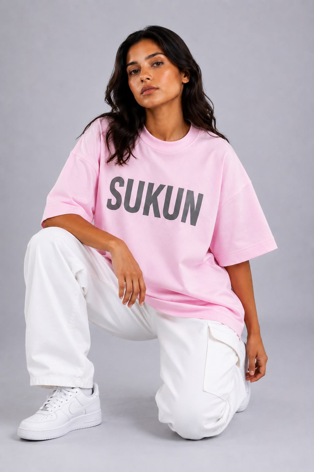 SUKUN Tee — Light Pink